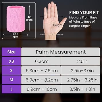 Gymnastics Hand Grips for Girls with Wristbands