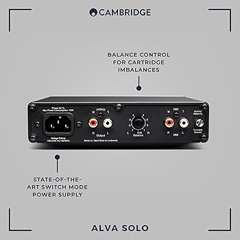 Cambridge Audio ALVA SOLO  MMフォノイコライザー Cambridge Audio ALVA SOLO MMフォノイコライザー Amazon.com