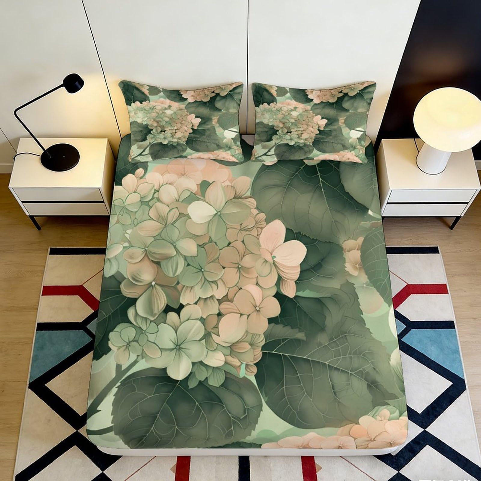 3D Printed Construction Vehicle Fitted Sheet Microfiber Deep Pocket Non-Slip Bedroom Bedding Machinery Mattress Fitted Cover Elastic Hem 90x200x25cm
