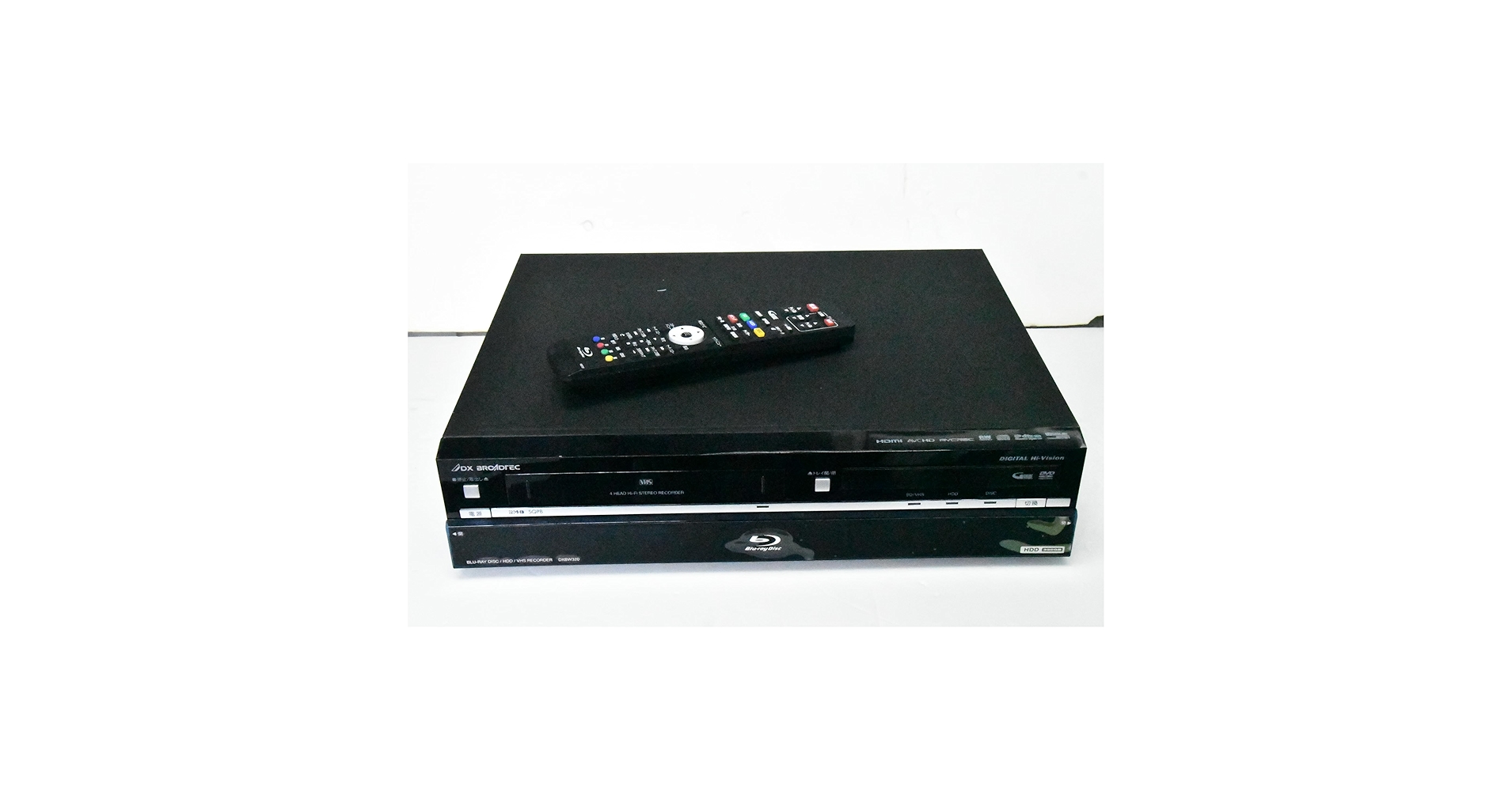 DXアンテナ DXBW320 Blu-ray複合VHSレコーダー Yahoo!オークション - DXアンテナ DXBW320 Blu-ray複合VHS