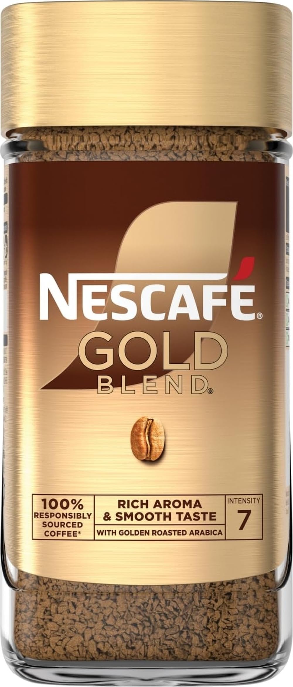 NESCAFÉ Gold Blend Signature Instant Coffee, Premium Rich Aroma and Smooth Taste, 190g (Pack of 1)