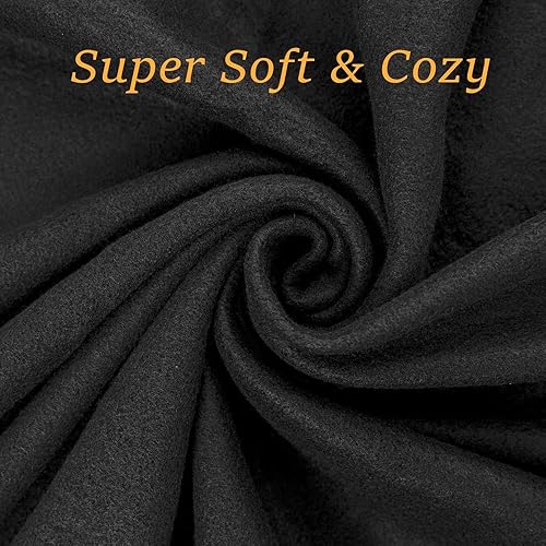 Miniatura 3 de CAI TENG Mantas de Vellón Ligeras y Cálidas, Suaves y Acogedoras, Aptas para Mascotas, Manta de Vellón Sólida a Granel para Hogar, Cama, Sofá,