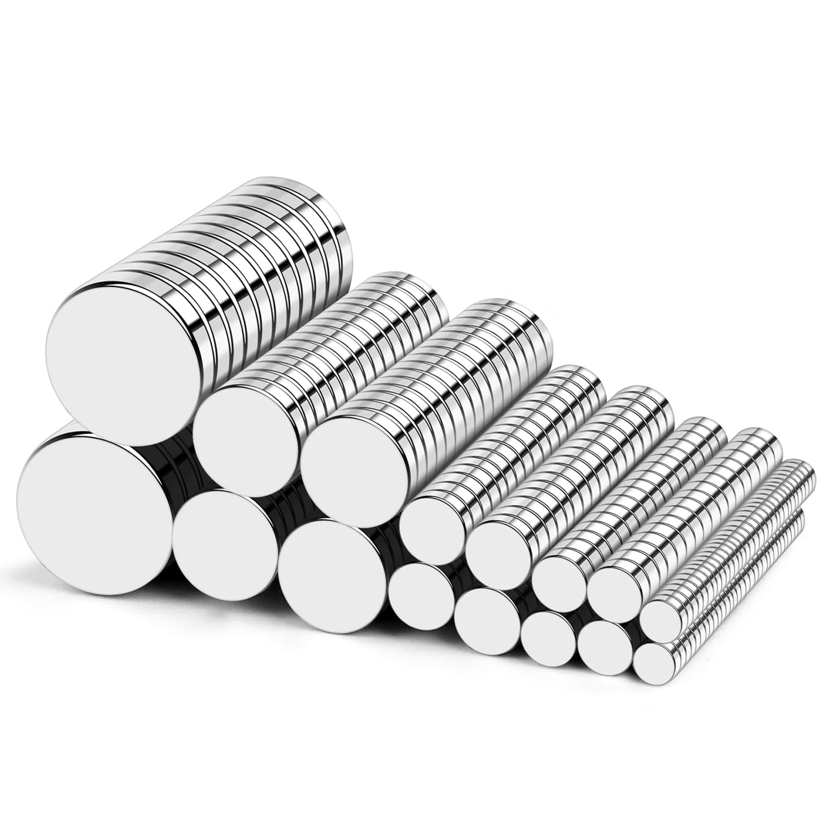 356Pcs Small Magnets, 6 Different Size Rare Earth Magnet