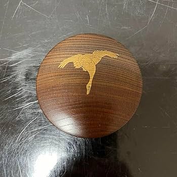 Amazon.co.jp: 初雁蒔絵香合 茶道具香合懐石茶箱鵬雲斎坐忘斎