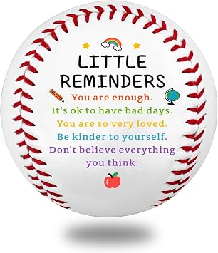 Baseball Senior Night Gifts - Inspirational Graduation Gifts for Boys Girls, College Essentials for Boys Girls,Dorm Room Essentials Proud of You Gift for Daughter Son, Little Reminders Base-ball