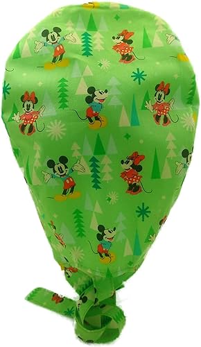 Miniatura 3 de Gorro de tela de algodón con personajes de dibujos animados, diseño de árbol de Navidad, multicolor, Multi