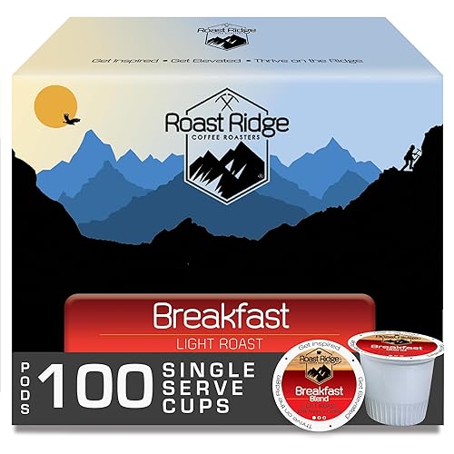 Roast Ridge - Cápsulas individuales de café compatibles con cafetera Keurig K-Cup