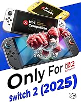 Vista 7 de MAGIC JOHN Protector de pantalla de protección ocular para Nintendo Switch 2 de 7.9 pulgadas 2025, antirreflejo, filtro de luz azul, transparente