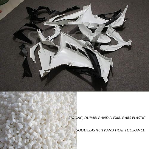 Miniatura 3 de Carenado ABS Kit sin pintar Inyección Carrocería para Kawasaki NINJA 300 EX300 EX300A EX300B 2013 2014 2015 2016 2017