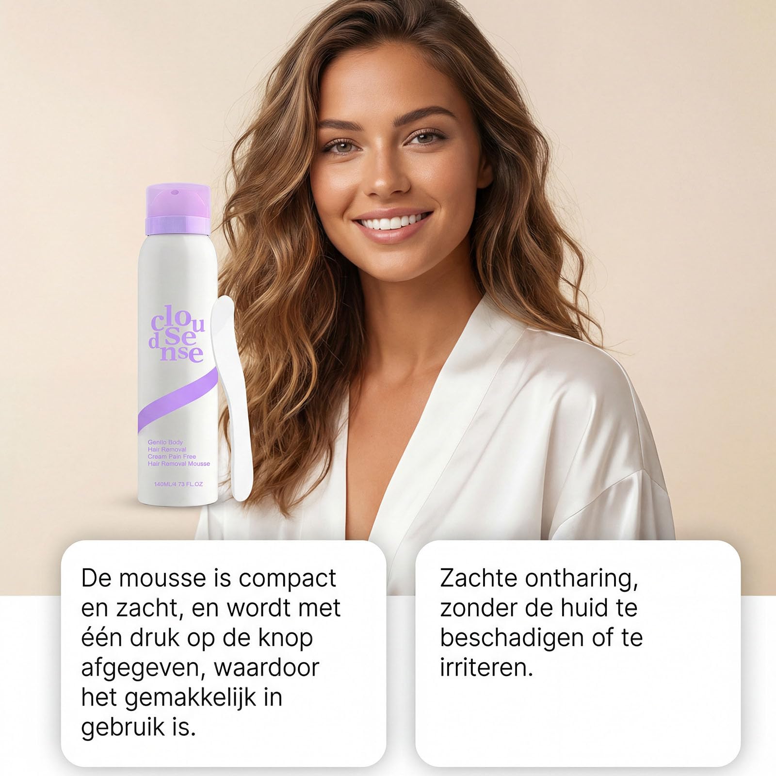 Depilazione Mousse Donne Uomini, spray depilazione bikini, crema depil/azione per le zone delle donne, de/pilazione pelle sensibile, crema hair removal viso, Mousse hair removal (3pcs)