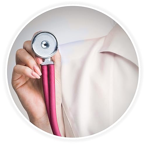 Miniatura 41 de ASA TECHMED Sprague - Estetoscopio de doble tubo para adultos y pediátricos + tijeras EMT a juego, ideal para EMT, enfermera, médico, estudiante