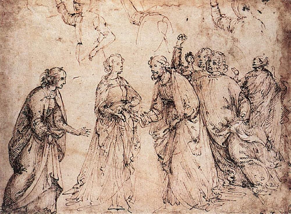 Art mural Domenico Ghirlandaio affiche décorative SERENDIPITP pour maison - 5