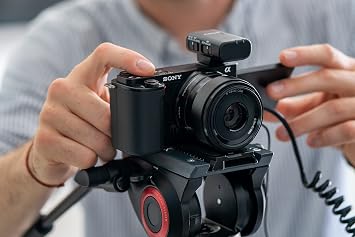 Sony Alpha ZV-E10 APS-C Mirrorless Interchangeable Lens Vlog Camera (Pivoting Screen for Vlogging, 4K Video, Real-Time Eye Auto Focus) Black & SEL18135, E 18-135mm F3.5-5.6 OSS E-Mount Lens