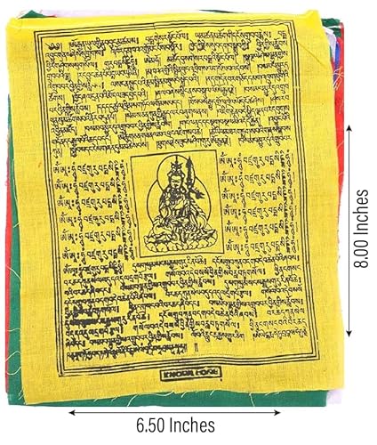 Bandeiras de oração tibetanas ao ar livre, bandeira zen, bandeira budista colorida, bandeiras de cha