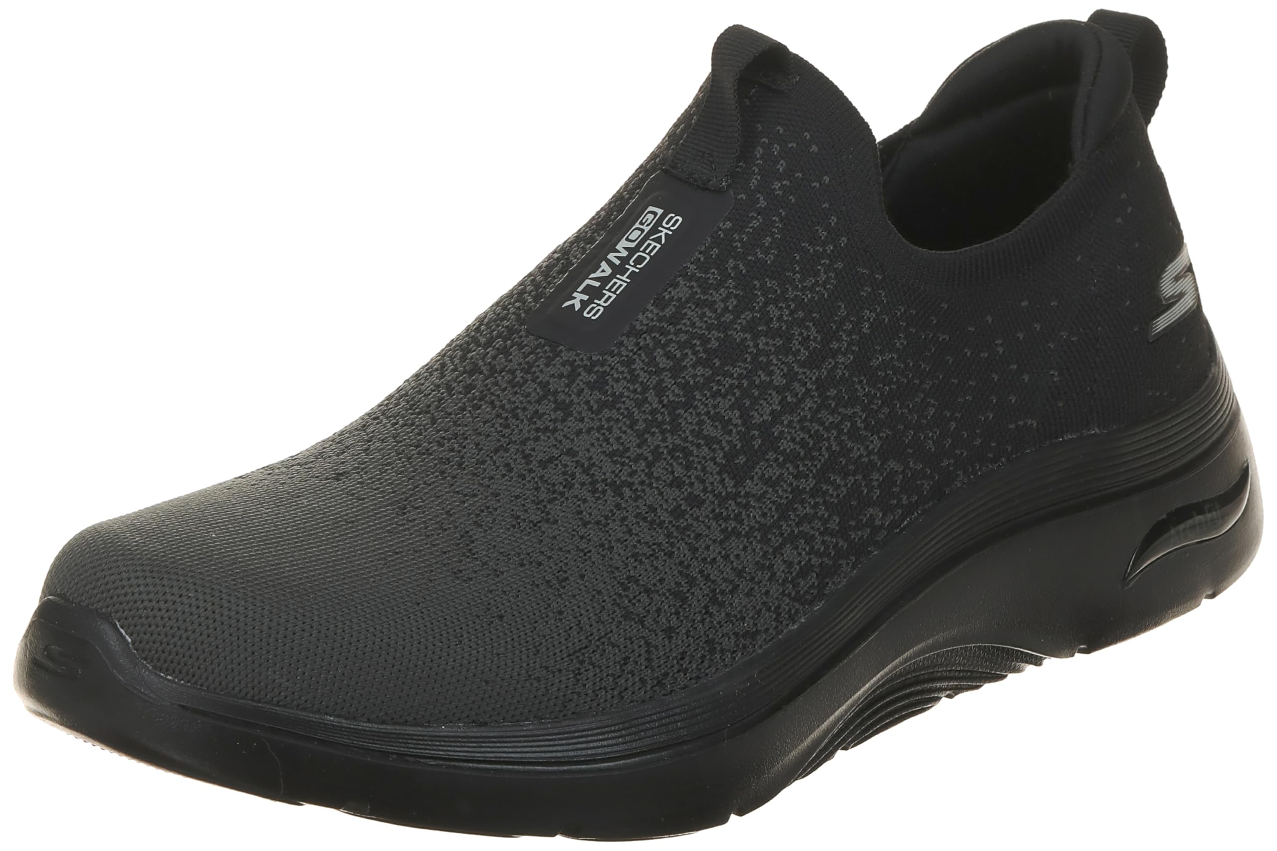 Skechers Men's GO Walk Arch FIT 2.0 Linear AXIS 2.0, Black