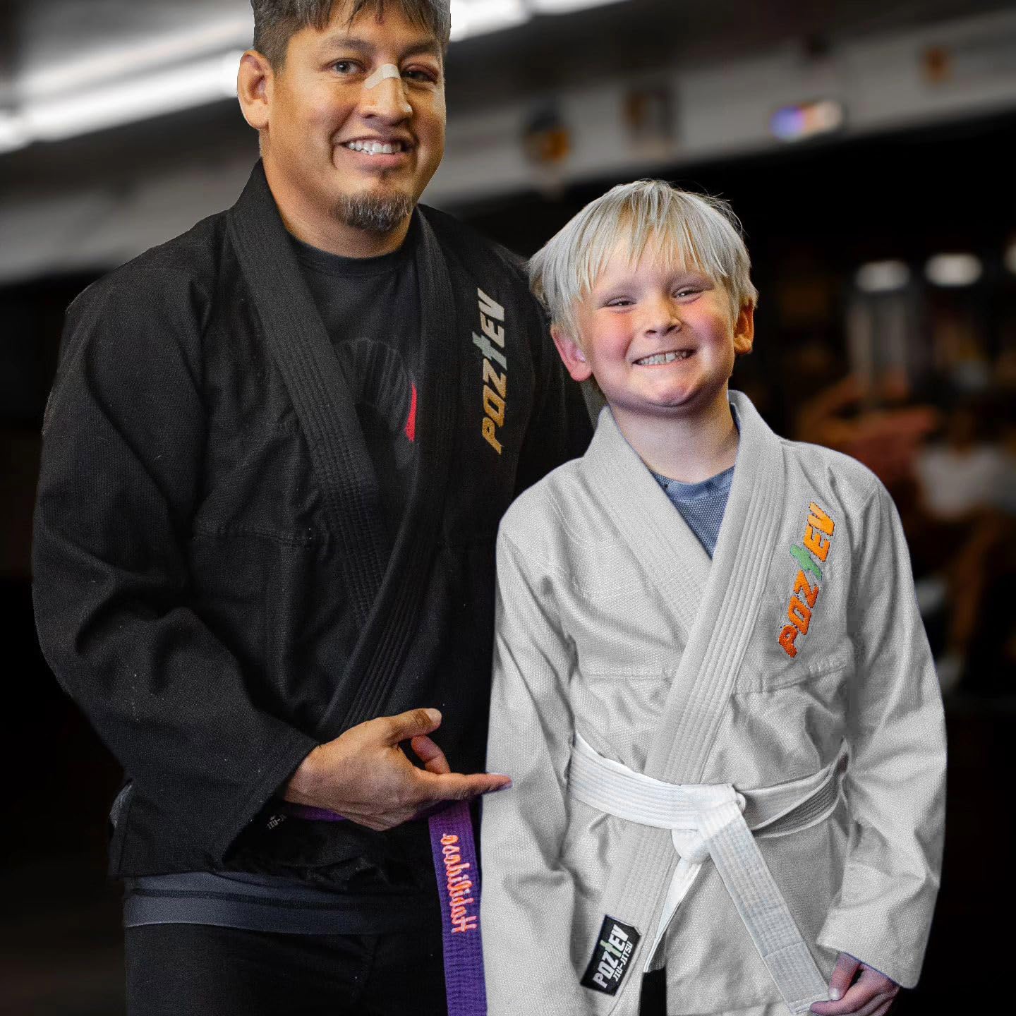 Kids Brazilian Jiu Jitsu Gi For Kids BJJ Gi Youth Grappling Kimonos Preshrunk Lightweight Martial Arts Uniform - Image 4