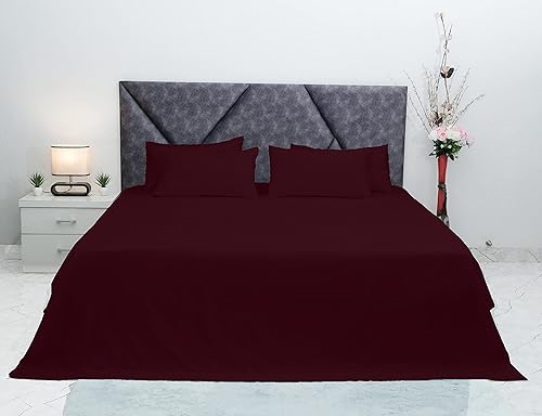 Miniatura 5 de Spread Comfo Sábanas y fundas de almohada  Lujoso hotel, extra suaves, refrescantes, bolsillo profundo de 10 pulgadas, resistente a las arrugas, la