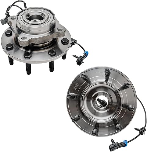 Miniatura 32 de Detroit Axle - 2 bujes de cojinete de rueda delantera para Nissan Titan Infiniti QX56 2004-2007, Armada 2005-2007, Pathfinder Armada 2004 Rodamiento