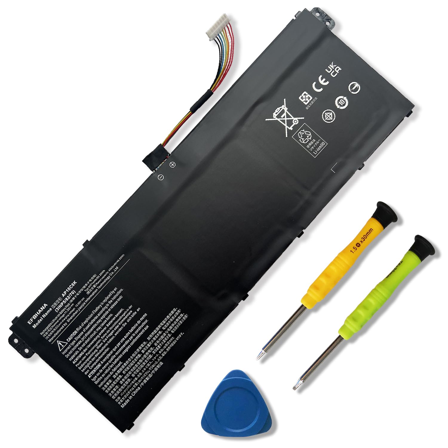 AP18C8K Laptop Battery Replacement for ACER Aspire 5 A514-52 A514-52-58U3 Chromebook 314 C933 Swift 3 SF314-42-R4XJ SF314-57 SF314-58 Series Notebook 11.25V 50.29Wh 4471mAh