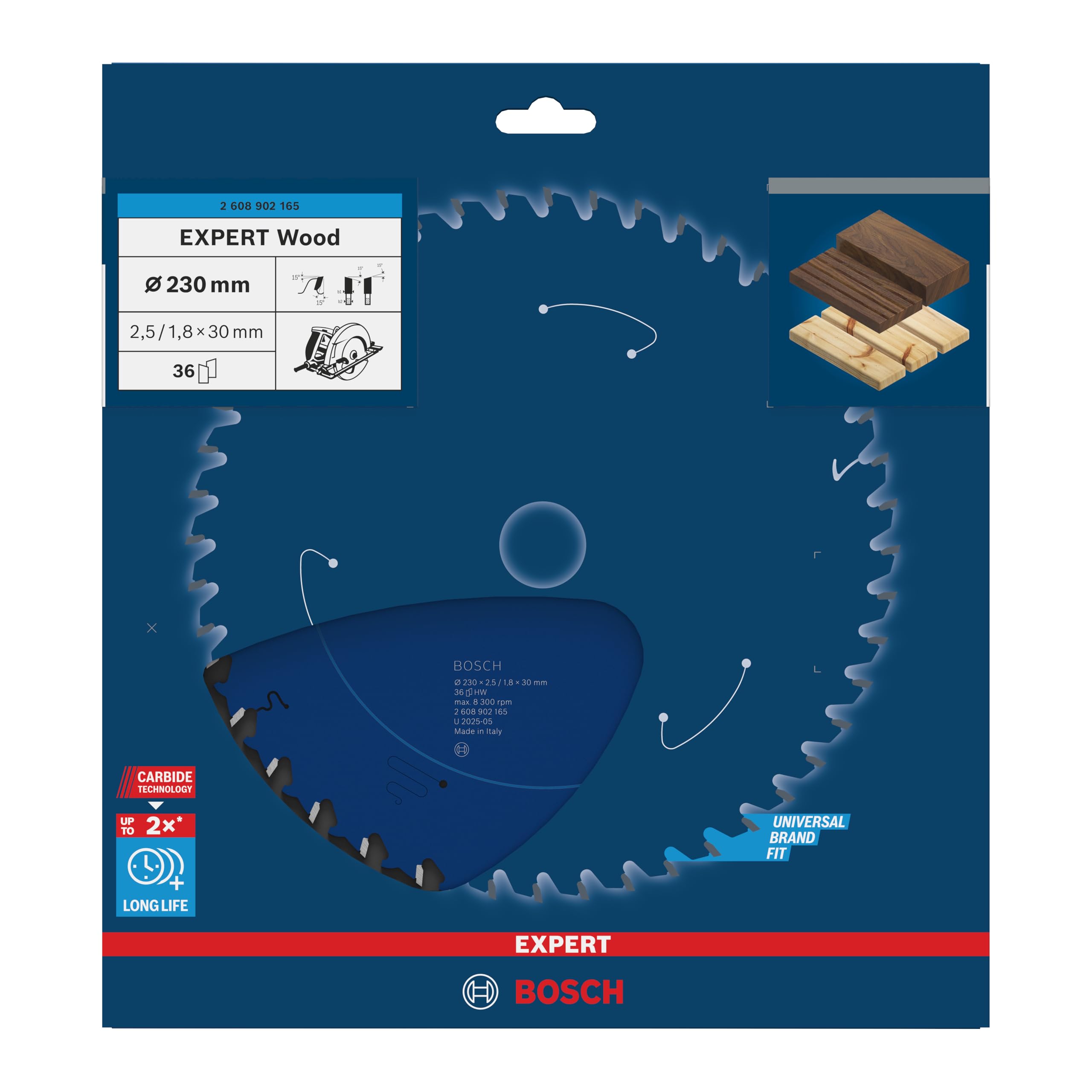 Bosch 1x Tarcza pilarska EXPERT Wood