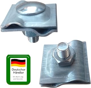 Blitzschutz Blitzableiter Material Tiefenerder feuerverzinkt oder aus Edelstahl (Multiklemme/Uniklemme aus Edelstahl) Art. Nr. BS25