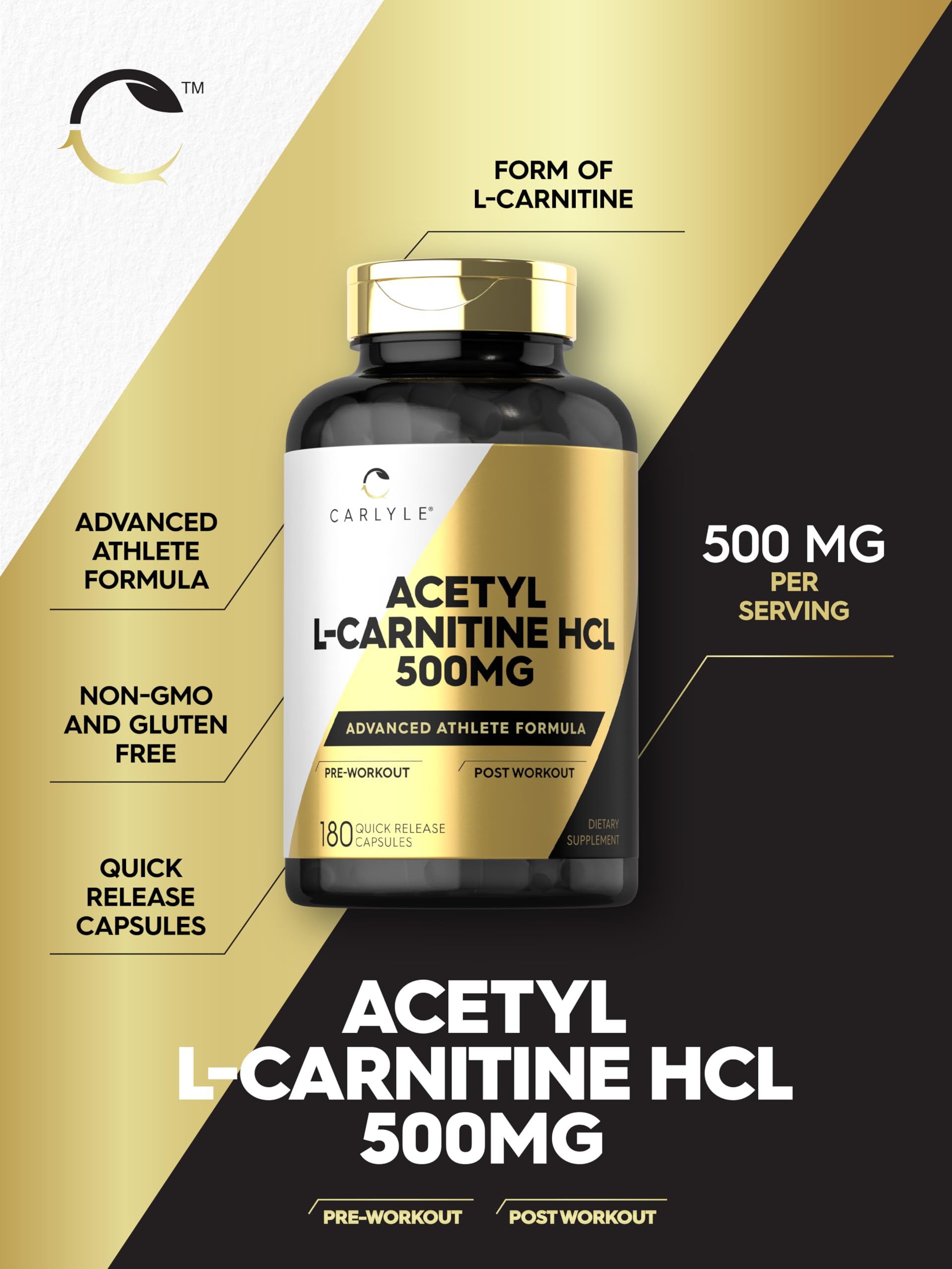 acetyl l-carnitine para que sirve Acetil L-Carnintina HCI + Acido Alfa Lipóico, 50 Caps. / Acetyl L-Carnitine  + Alpha Lipoic Acid main image 0