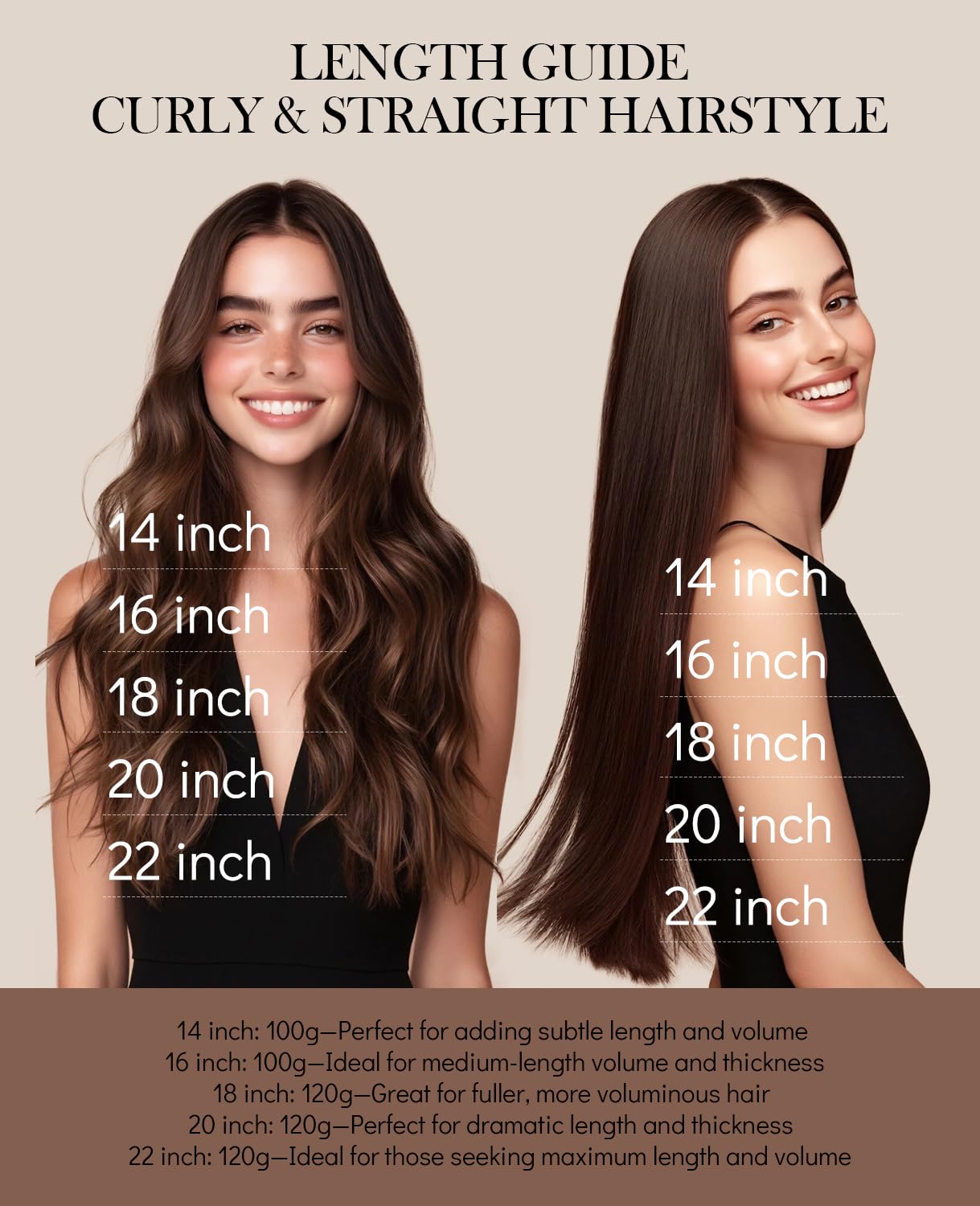 VINBAO Clip in Extensions Echthaar Balayage Remy Haarverlaengerung Echthaar #4/27/4 Dunkelbraun bis Karamellblond mit Blond 22 Zoll 120g 6Stück Doppelt Tressen (#4/27/4,55cm)