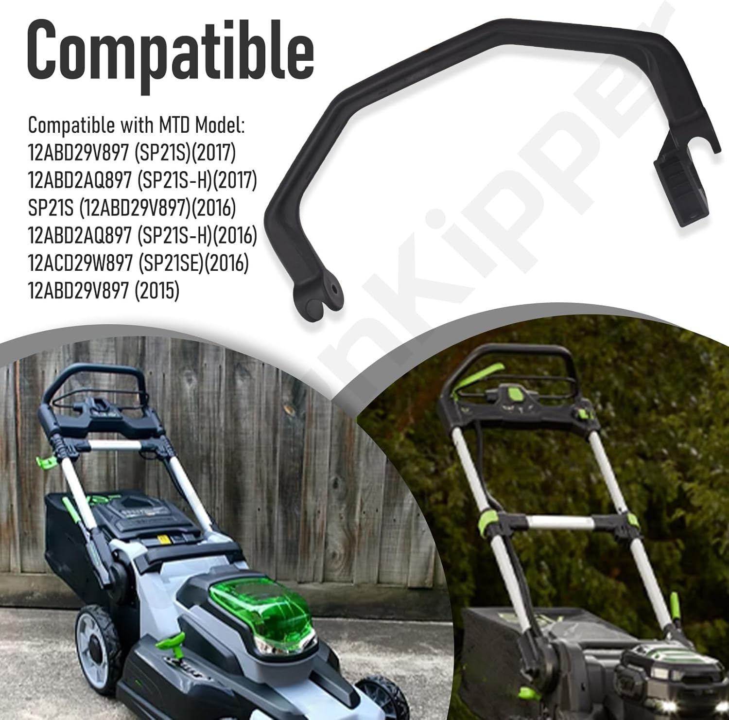 KitchenKipper 731-09730B Drive Handle for C-ub C-adet MTD Troy-Bilt TB370 TB360 TB380ES Cub Cadet SC500 Walk-Behind Lawn Mowers, Replace 731-09730A 731-09730 731-09922B
