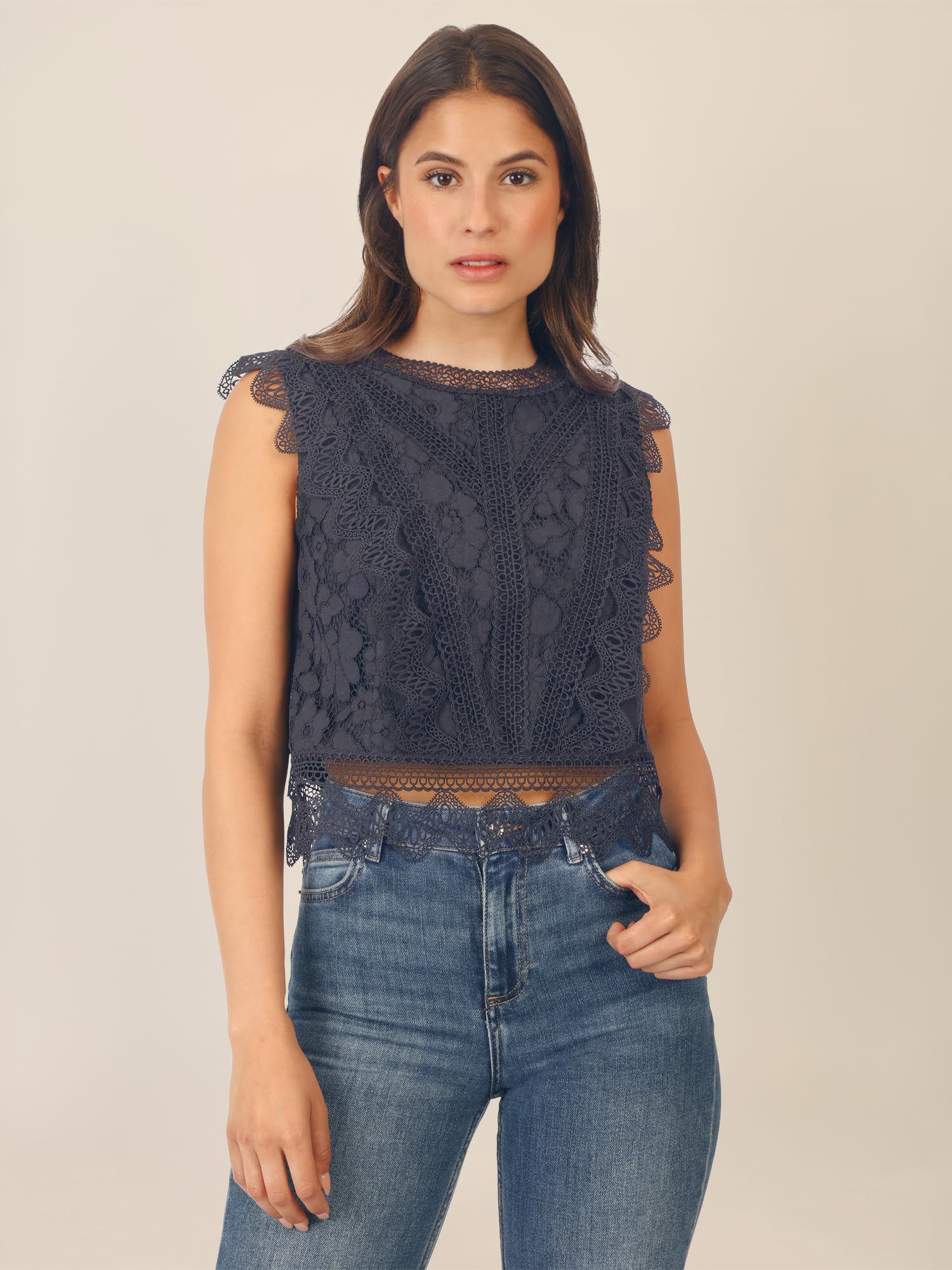 APART Fashion Koszulka Cami Kobiety Spitzentop