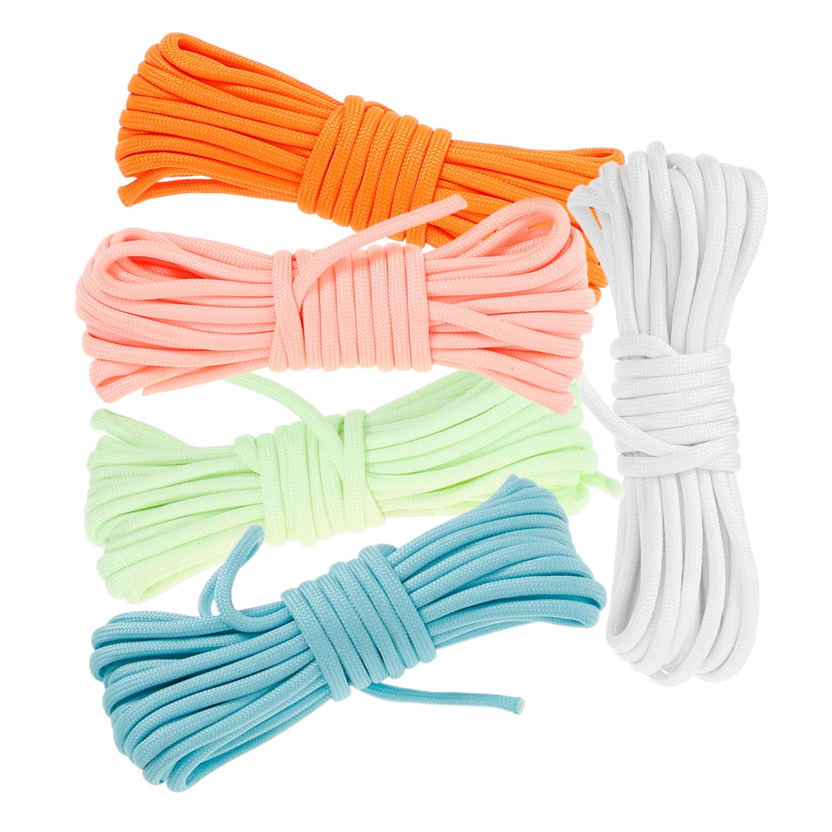 VANZACK High Strength Tent Guy Ropes 5m x 4mm Elastic Tent Pole Elastic Outdoor Canopy Ropes