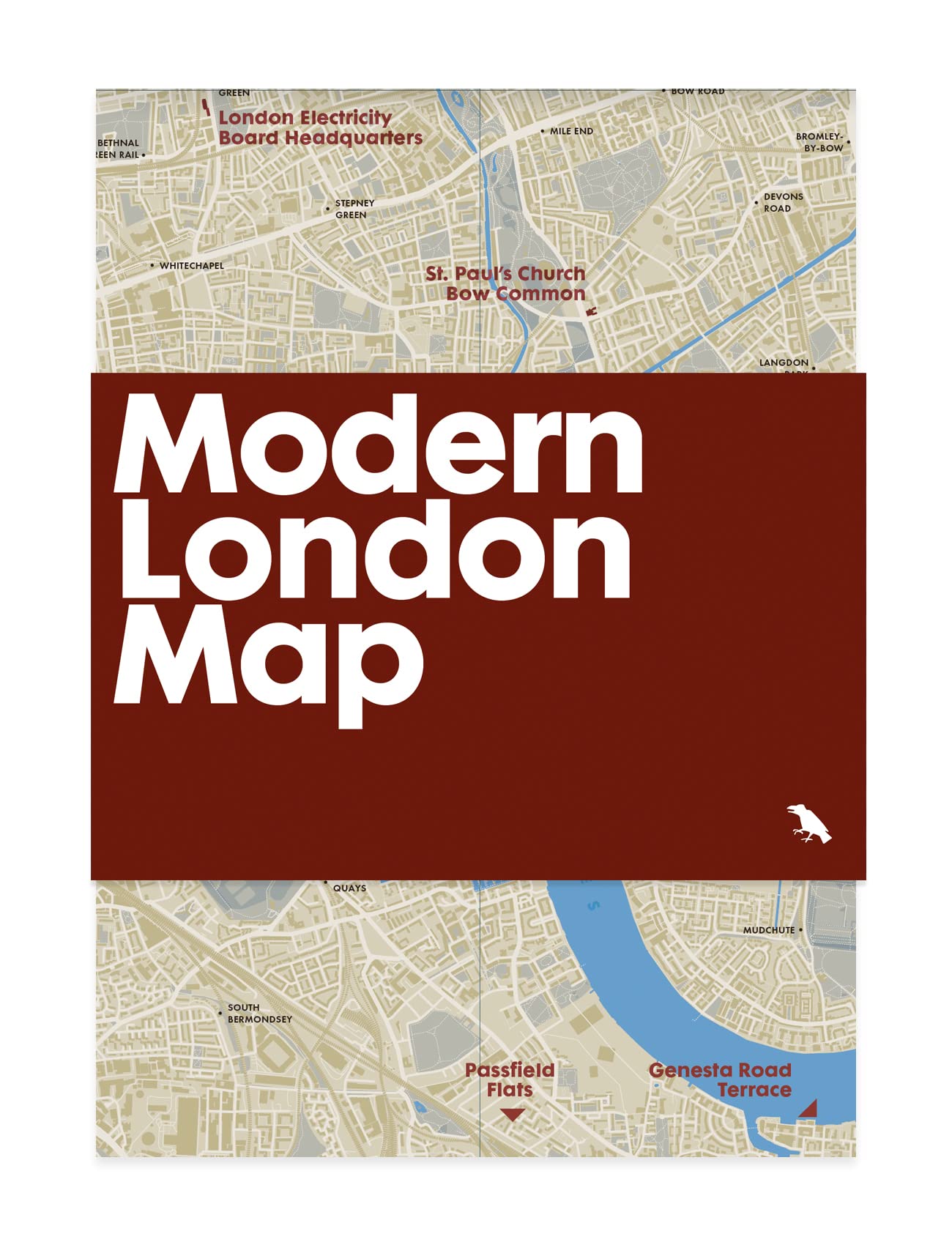 Modern London Map: Guide to Modern Architecture in London... - Wilson, Robin