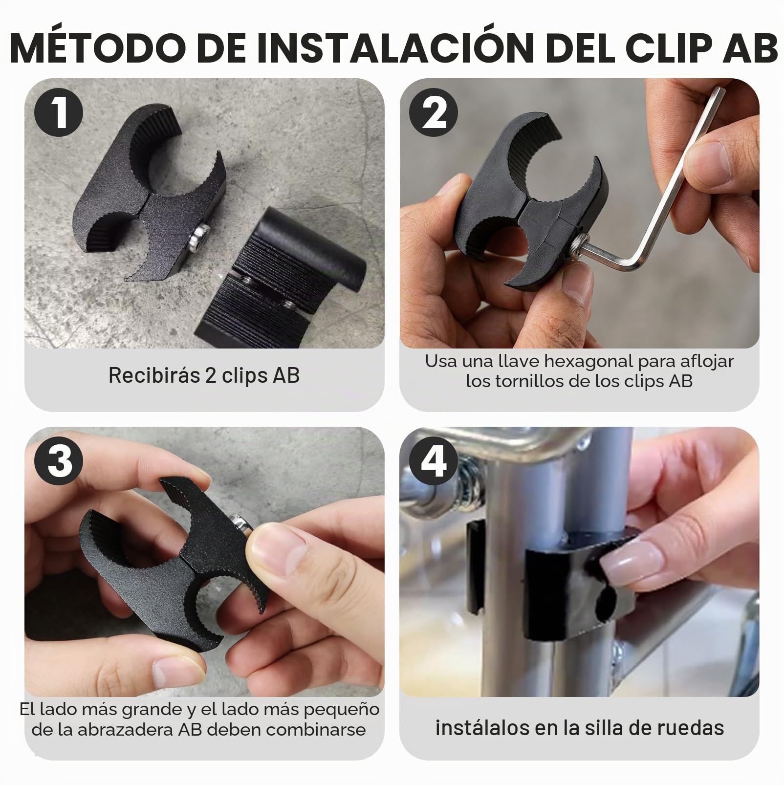 2 Reposapiés para Sillas de Ruedas Ajustables | Ajuste de Ángulo 90° – 180°, Carga de 100 kg, Reposapiés Elevables para sillas de ruedas, Reemplazo Universal