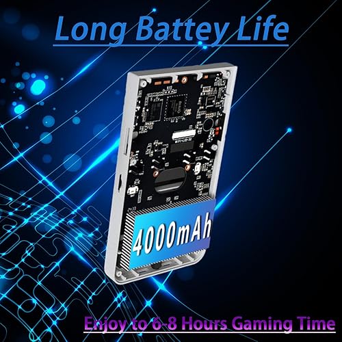 Miniatura 3 de R36MAX - Consola de juegos de mano retro, batería de 4000 mAh con pantalla IPS HD de 4 pulgadas, tarjeta TF de 64 GB incorporada, más de 18,000