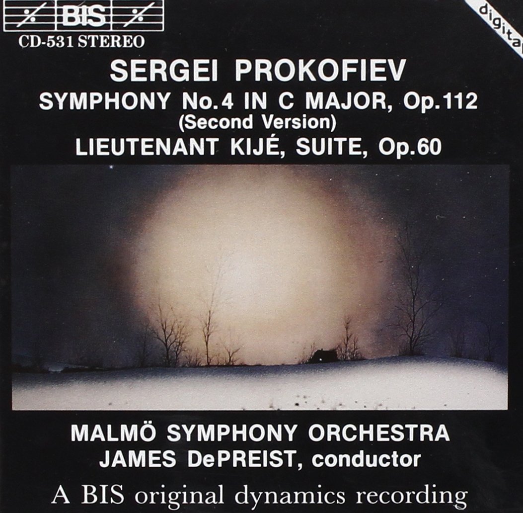 Prokofiev: Symphony No.4 Op.112 (second version) Lt. Kijé Suite Op.60