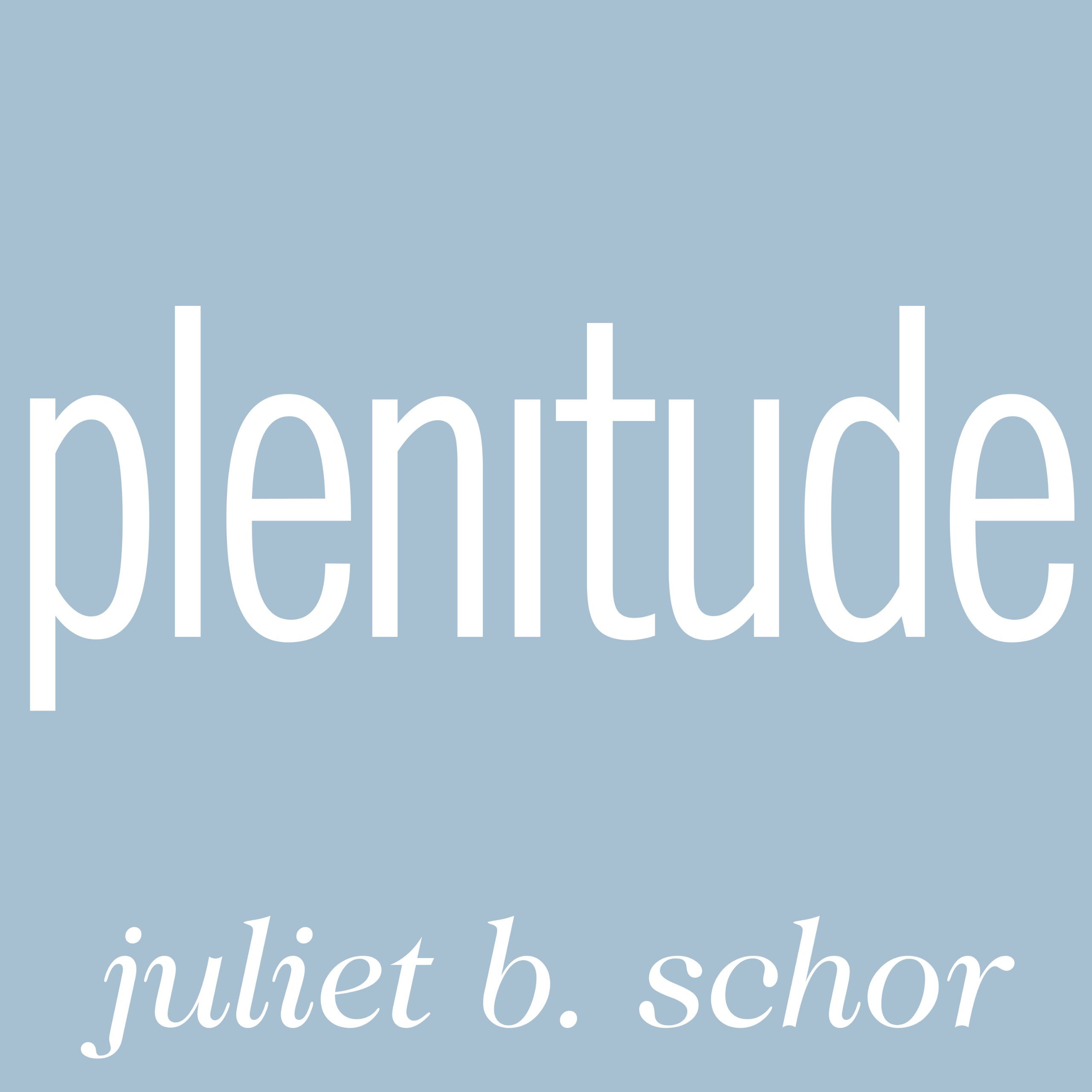 Cover art for Plenitude
