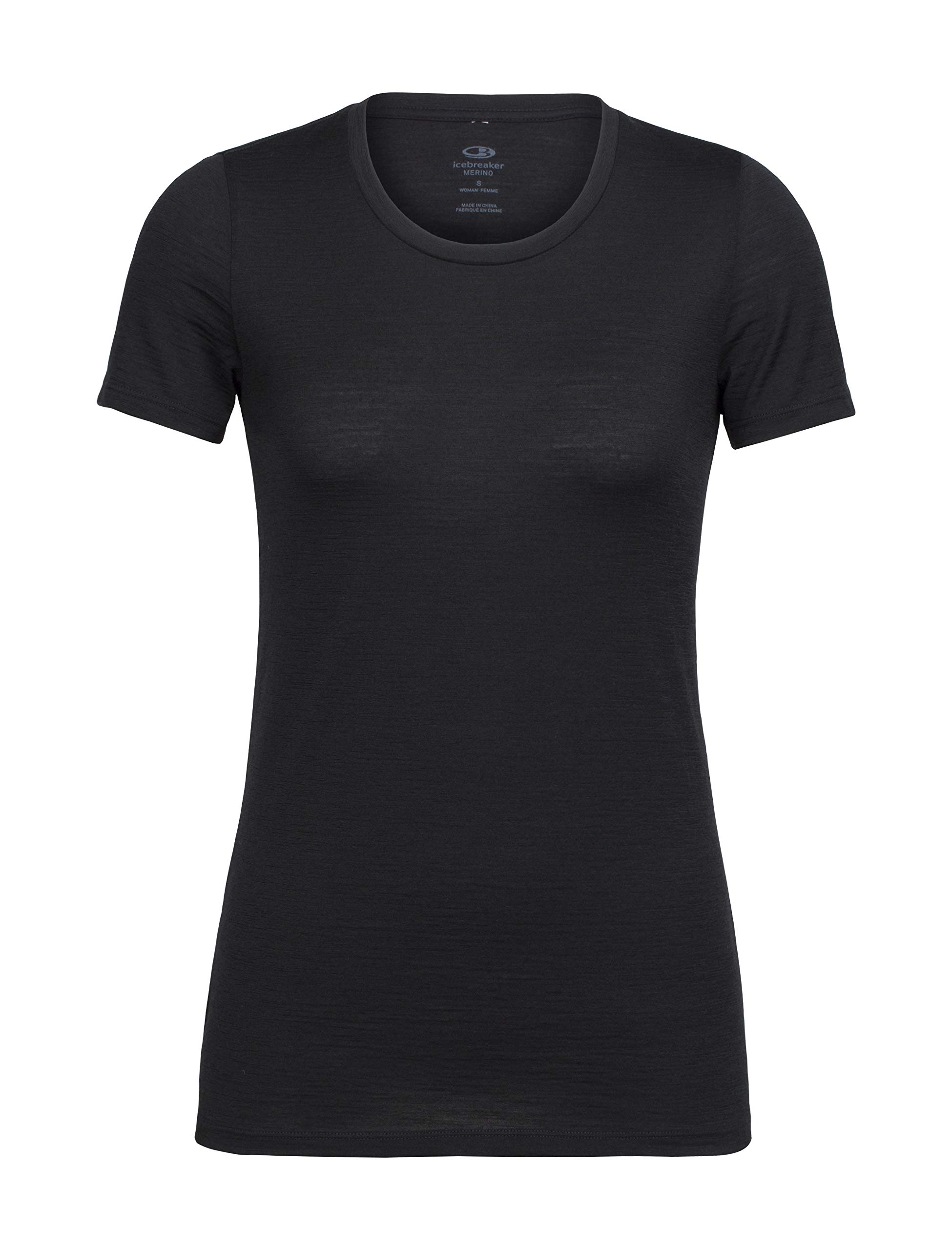 Icebreaker MerinoWomen's Tech Lite T-Shirt, Layering, Light Merino Wool Knit