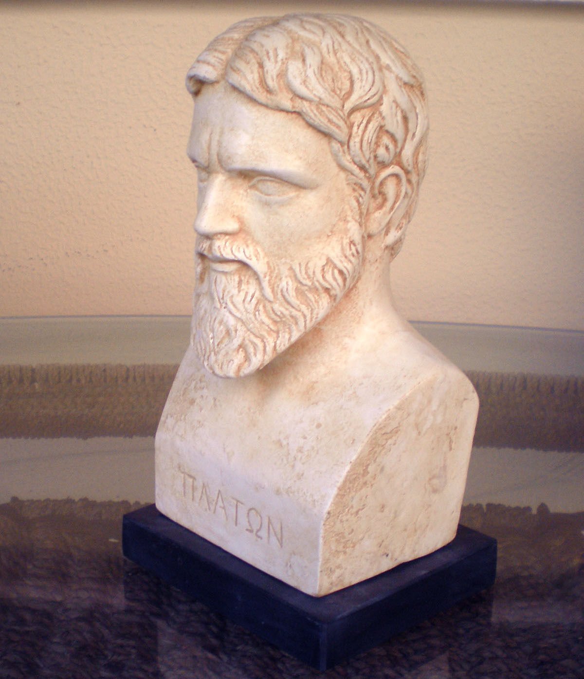 Plato Büste, griechische Philosoph Student des Sokrates – platonas