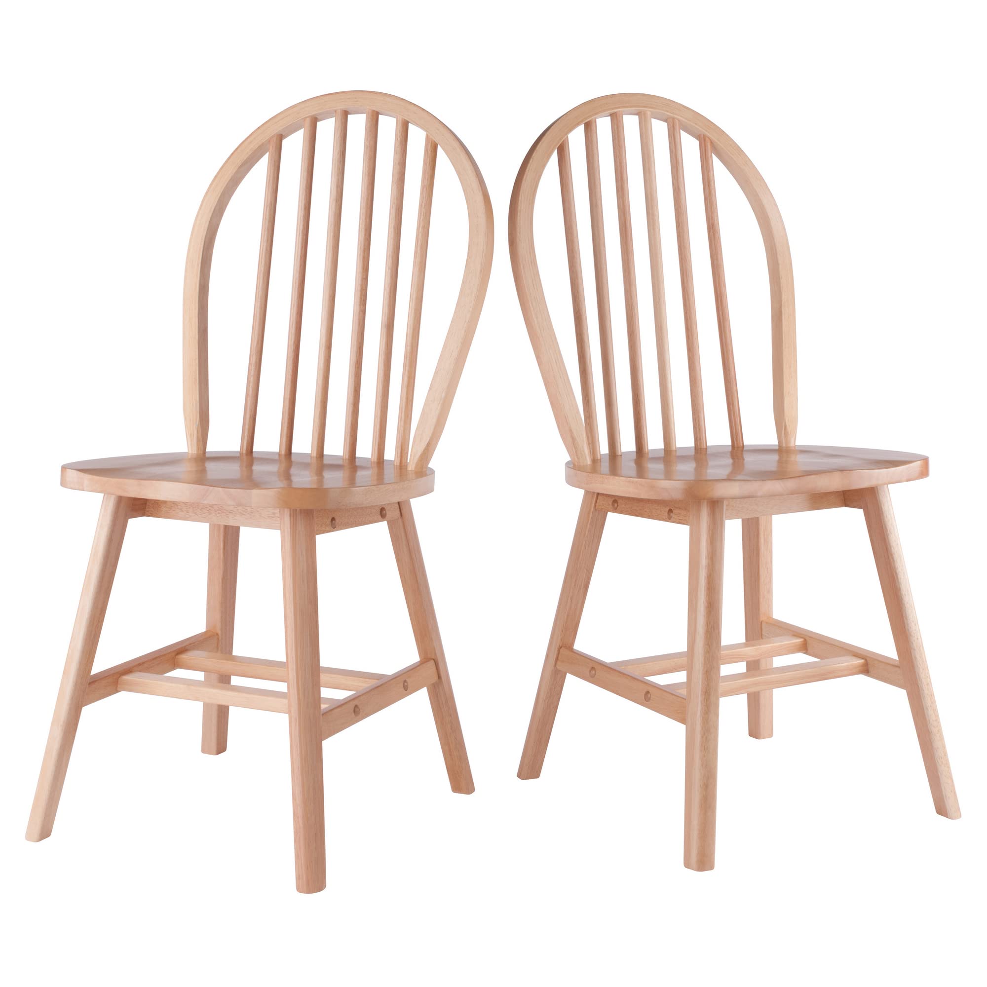 Amazon.com - Winsome Windsor 2-Piece Chair Set in Natural, Classic