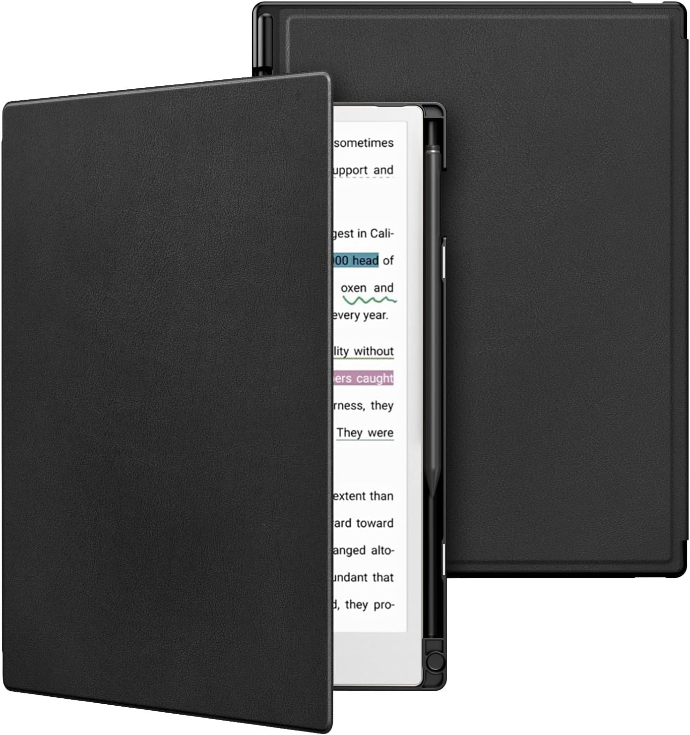 TiMOVO Case for Remarkable Paper Pro 11.8Inch 2024, Lightweight Hard Back Shell Protective Book Folio Cover with Pen Holder for Remarkable Paper Pro Color Tablet, Support Auto Wake/Sleep, Black TiMOVO Case for Remarkable Paper Pro 11.8Inch 2024, Lightweight Hard Back Shell Protective Book Folio Cover with Pen Holder for Remarkable Paper Pro Color Tablet, Support Auto Wake/Sleep, Black