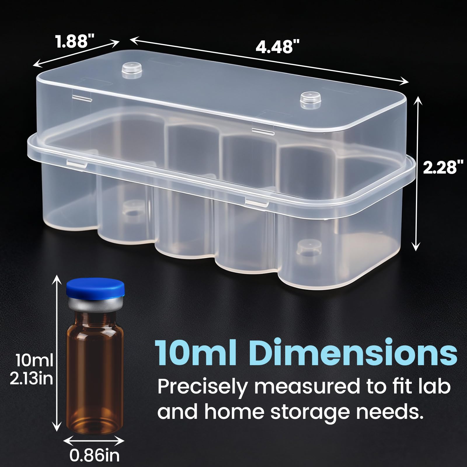 semaglutide vial storage Amazon.com: KBVASOTZ 20-Slot Refrigerator Organizer for 3mL & 10mL Vials |  Stackable Peptide & Insulin Case for Fridge/Freezer