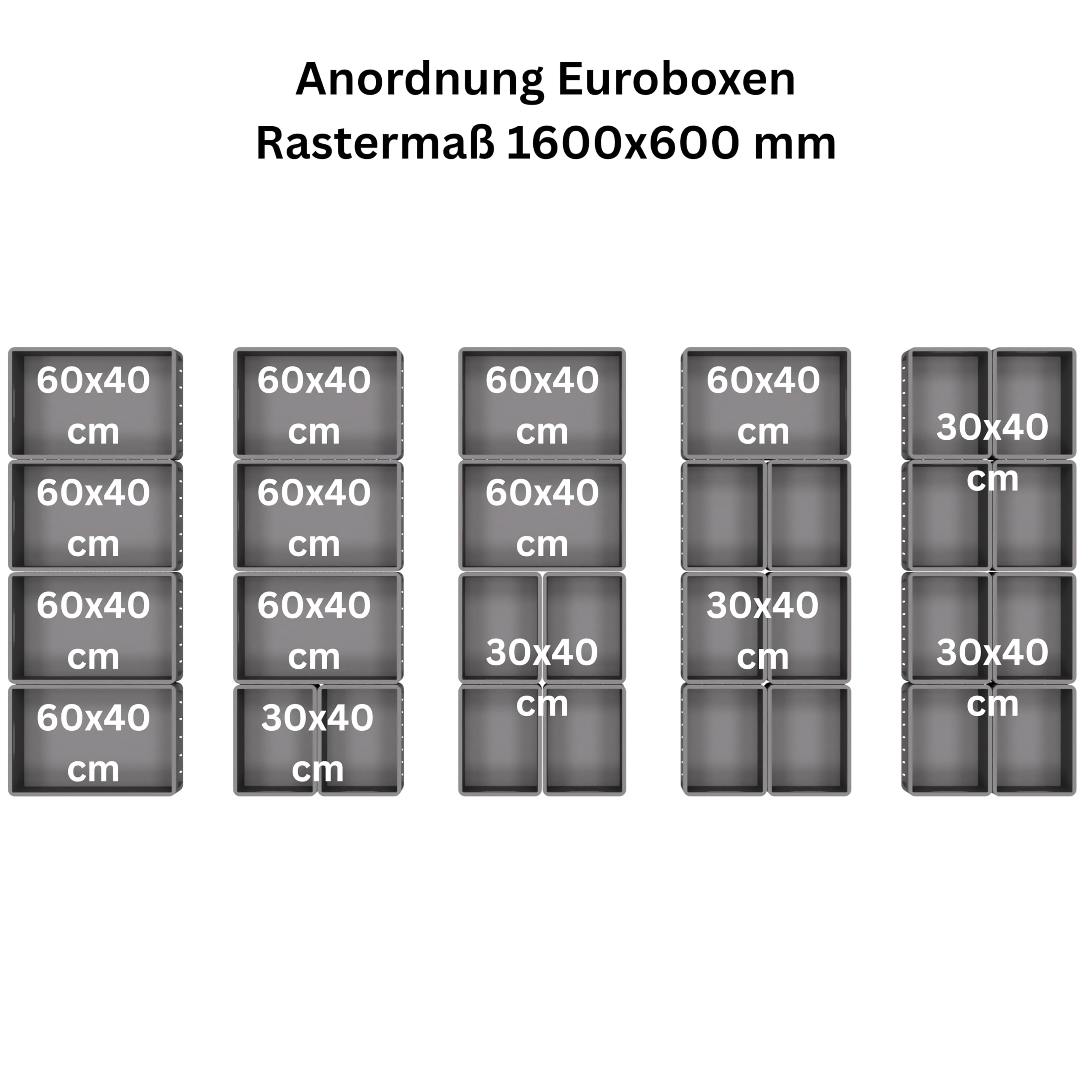 VOBI Heckauszug Kastenwagen mit Haltesystem (1600x600 mm, 200 kg Version)