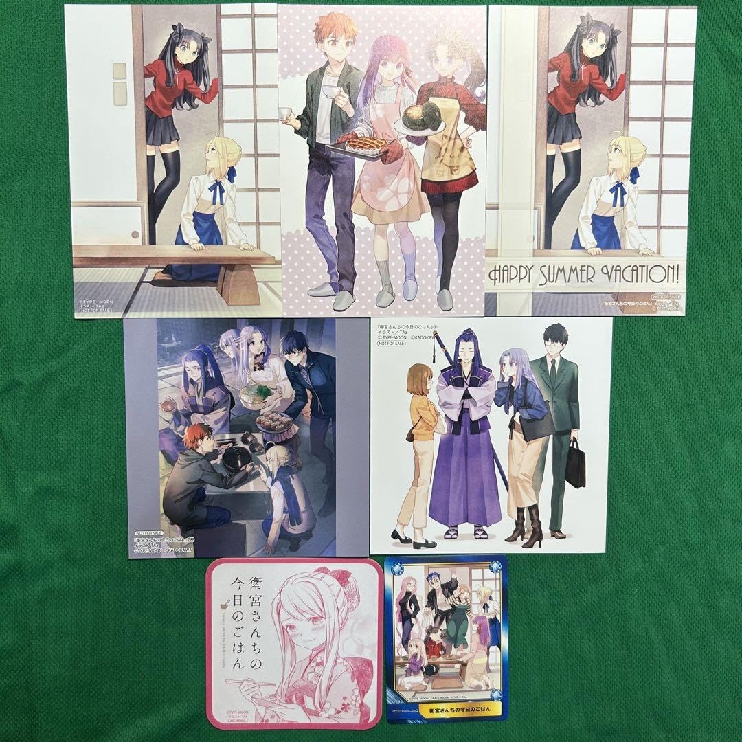 【即購入可】衛宮さんちの今日のごはん ポストカードブック えみご NEWDAYS 即購入可】衛宮さんちの今日のごはん ポストカードブック えみご