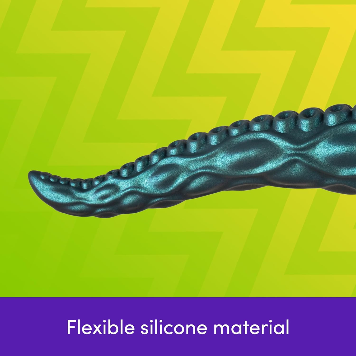 Lovehoney Fantasy Tentacle Monster Dildo Vibrator Adult Toy | 7 Inch Silicone Realistic Dildo with 9 Vibration Modes | Rechargeable Personal Massager G-Spot, Clitoris Vibrator for Women & Couples