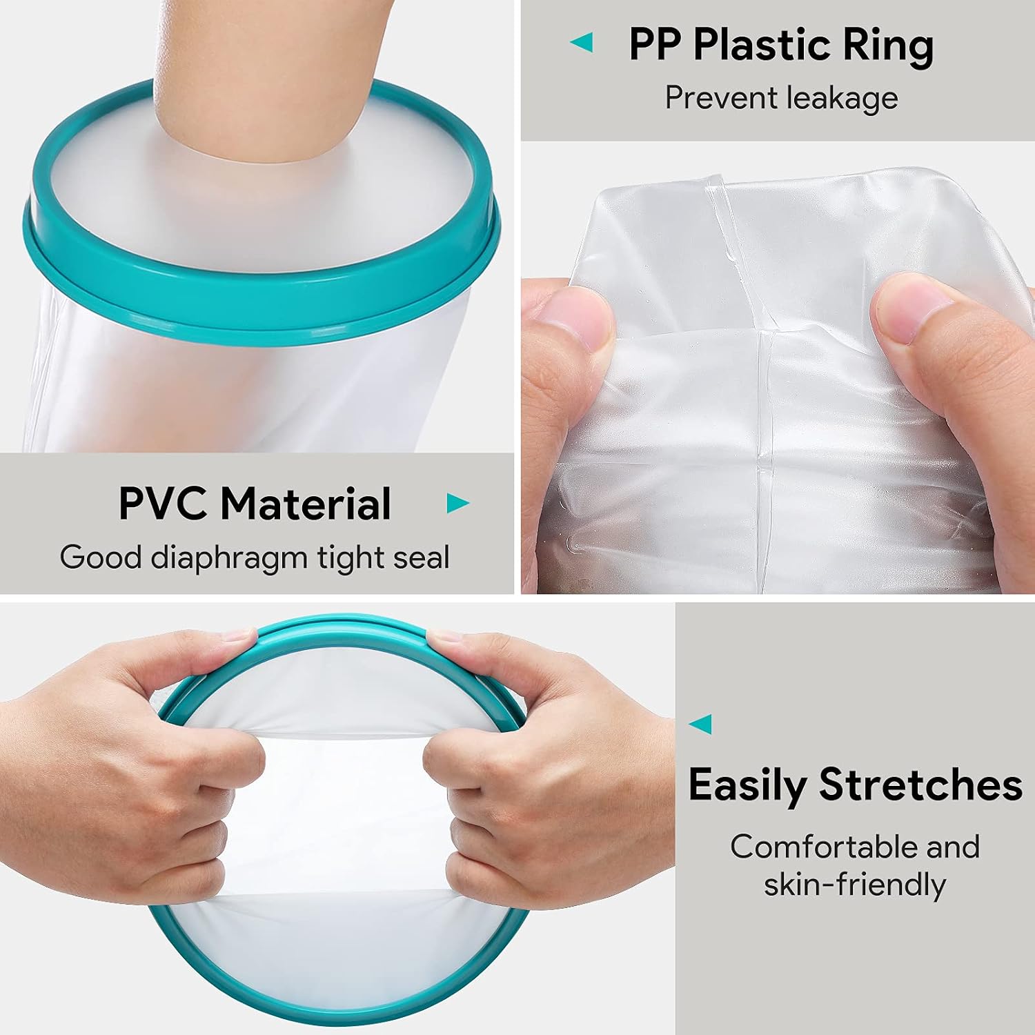 Flаѕh Dеаlѕ - 70% оƒƒ DOACT Cast Cover for Shower Arm Adult Long Full Watertight Seal Protector to Keep Wounds Dry Bath Burn, Bandage Broken Hands, Wrist, Finger, Reusable Waterproof Arm Cast Sleeve