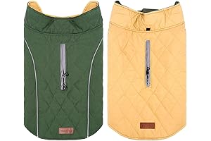 ThinkPet Reversible Cozy Reflective Dog Winter Jacket