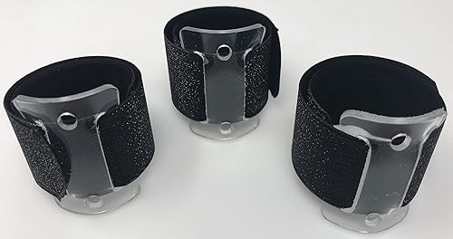 Miniatura 2 de Floral Supply Online - Pulsera brillante con ramillete Pulseras florales para bodas bailes bailes o eventos Negro