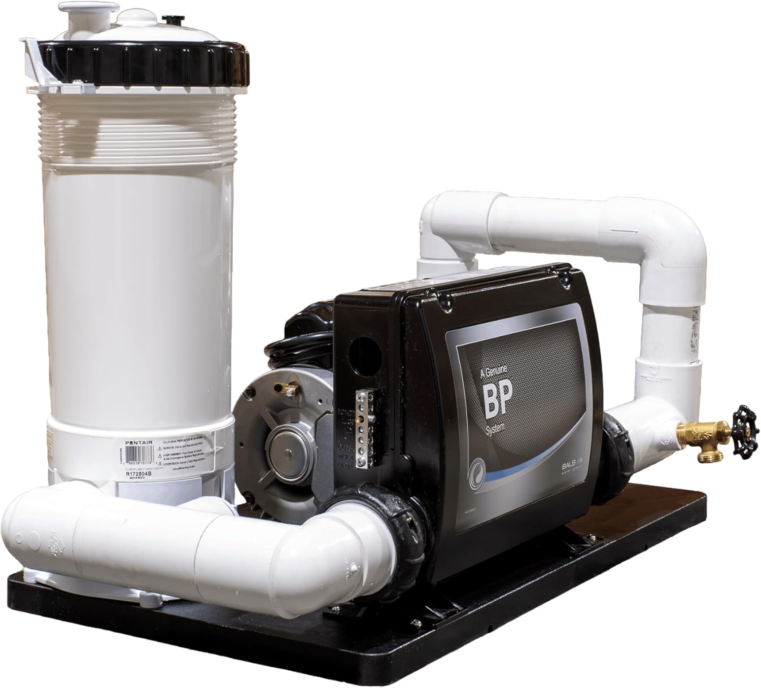 Balboa Spa System - 4 HP Pump, 5.5 Kw Heater, 50 ft