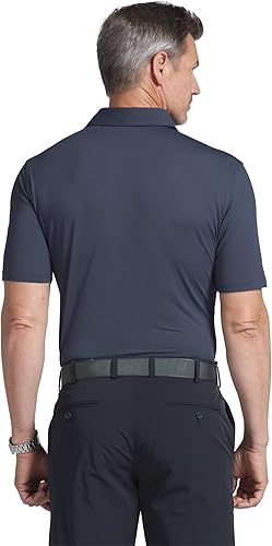 Miniatura 6 de IBKUL Athleisure Wear - Polo de manga corta con protección solar UPF 50+ Icefil Cooling Tech 94199 para hombre