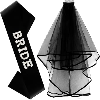 Chanaco Bride to Be Sash Bachelorette Party Favors Decorations Wedding Accessories White Veil Bridal Shower Sashes Gifts