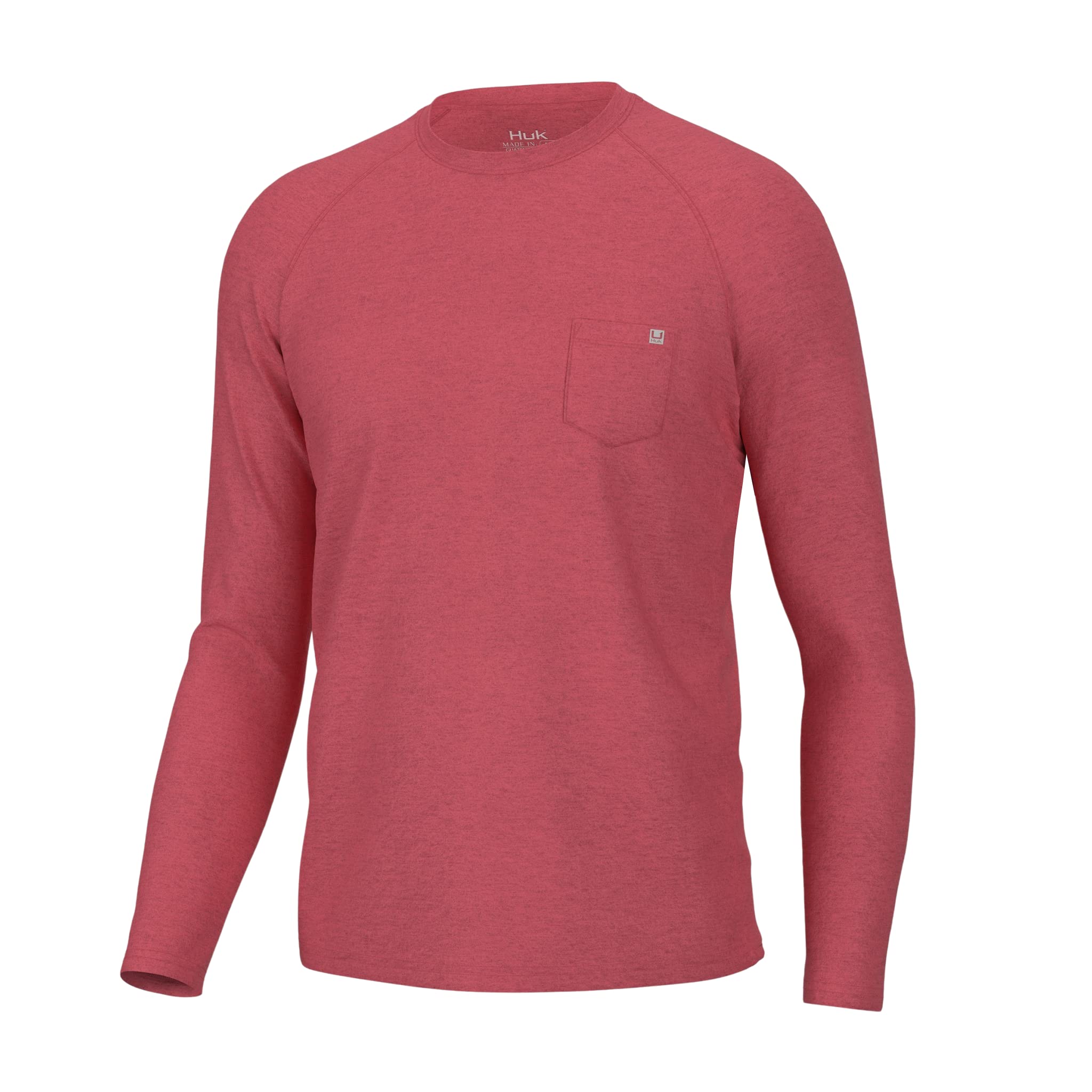 HUK Waypoint-Camisa de Manga Larga, Camiseta de Pesca de Rendimiento para Hombre